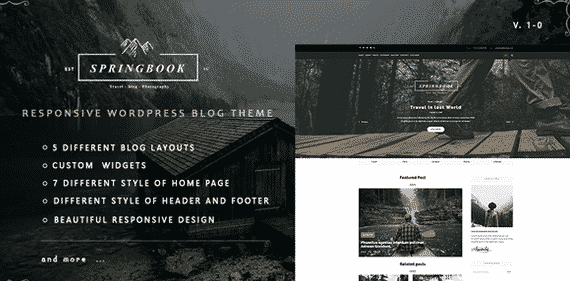 Springbook - Blog Travel Photography