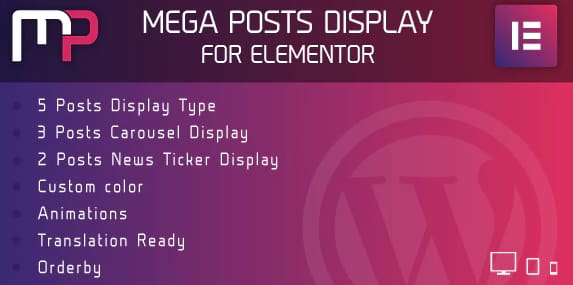 Mega Posts Display for