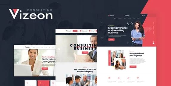 Vizeon - Business Consulting WordPress