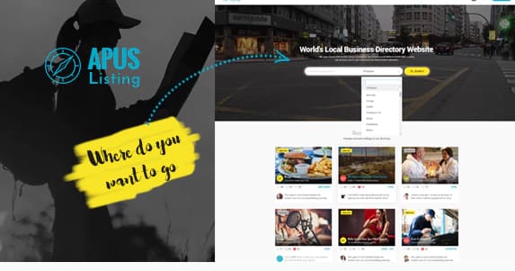 ApusListing - Directory Listing WordPress