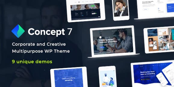 Concept Seven | Responsive Multipurpose WordPress Theme
