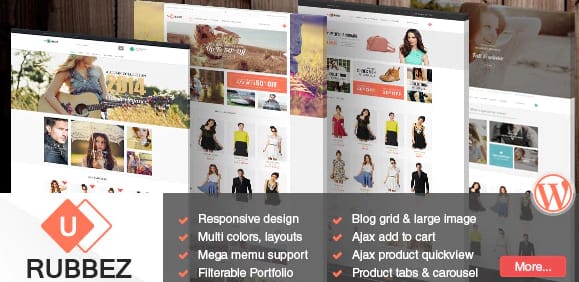 Rubbez- WooCommerce & Corporate WordPress