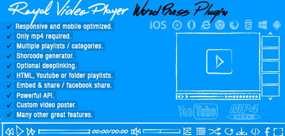 Royal Video Player Wordpress