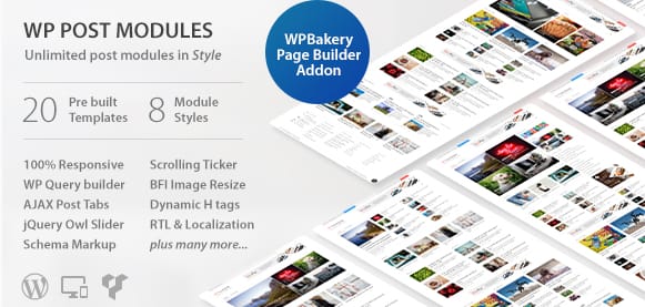 WP Post Modules for