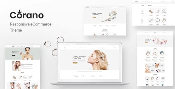 Corano - Jewellery OpenCart Theme (Page Builder Layouts)