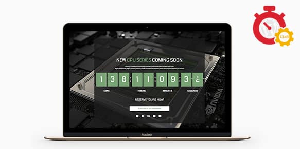 Responsive Coming Soon Landing