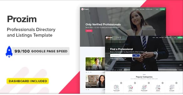 Prozim - Professionals Directory & Listings