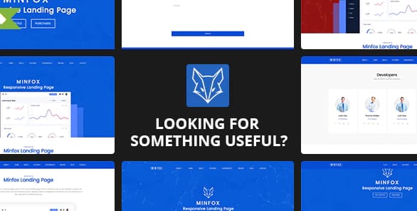 Onepage Business WordPress Theme - Minfox