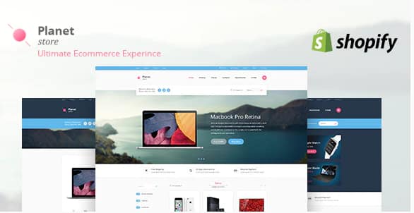 Planet Tech Store - Ecommerce Shopify Theme