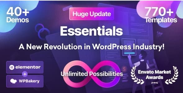 Essentials - Multipurpose WordPress Theme