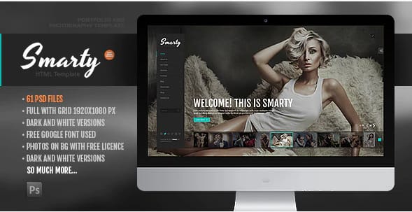 Smarty - Creative Agency & Portfolio Template with RTL Version
