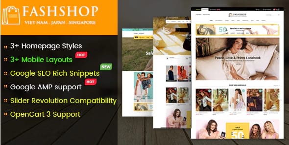 FashShop - Multipurpose Responsive OpenCart