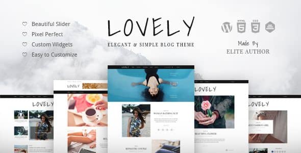 Lovely Elegant Simple Blog