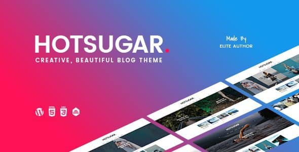 HotSugar | Responsive WordPress Blog