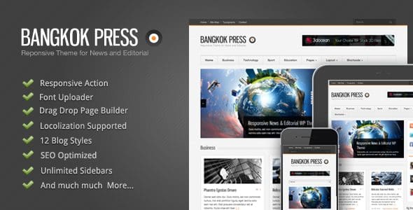 Bangkok Press - Responsive