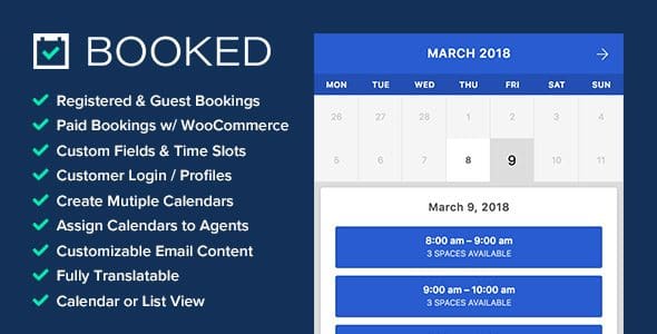 Booked Appointment Booking for