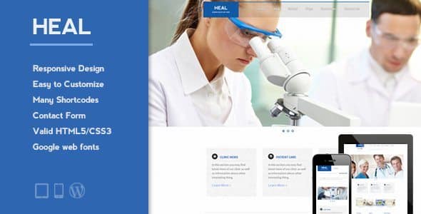 HEAL - Responsive Medical WordPress