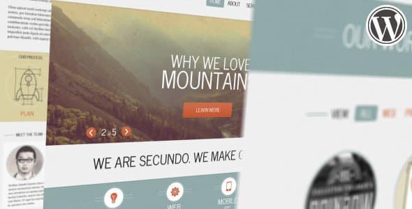 Secundo Responsive Portfolio WP