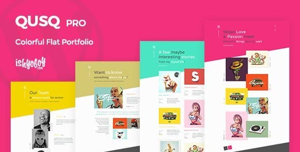 Qusq Pro - Flat Colorful