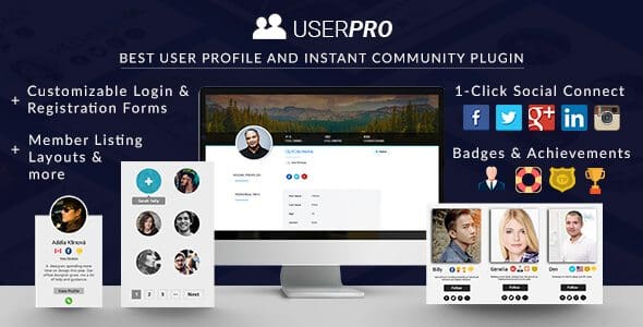 UserPro User Profiles with