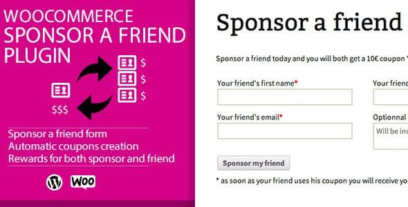 WooCommerce Sponsor a Friend