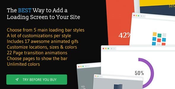 The Loading Bar WordPress