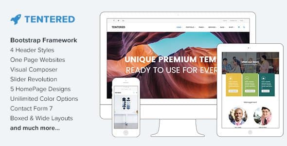Tentered Multi Purpose WordPress