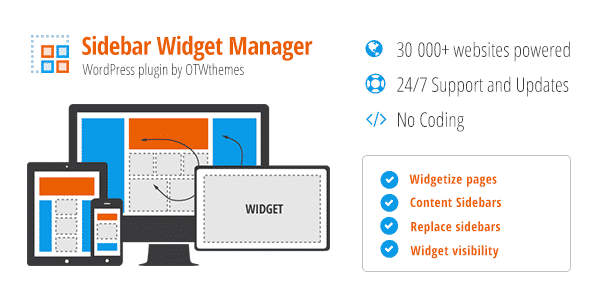 Sidebar And Widget Manager