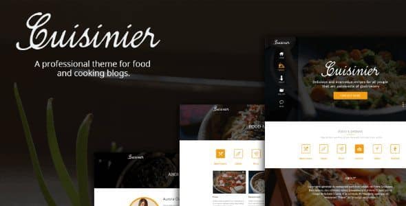 Tesla Themes Cuisinier WordPress