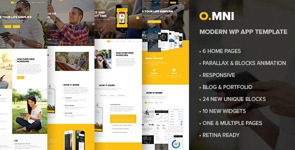Omni Stylish Powerful One Page