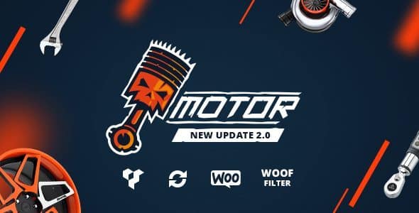 Motor Vehicles Parts WordPress Theme