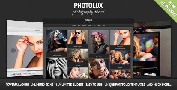 Photolux - Photography Portfolio WordPress