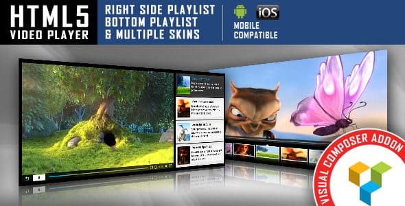 Visual Composer Addon HTML5 Video Player