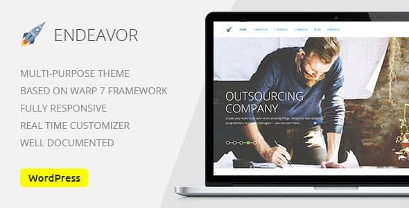 Endeavor - Multipurpose Corporate WordPress
