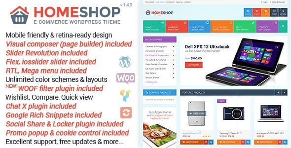 Home Shop - WooCommerce Theme