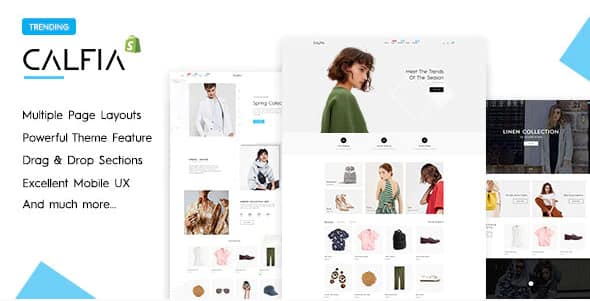 Calfia - Fashion Multipurpose Shopify Theme