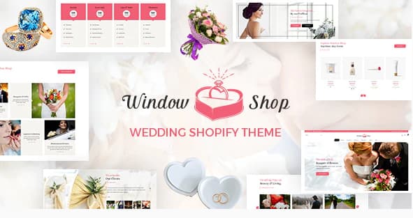 Window Shop - Wedding Shopify Store