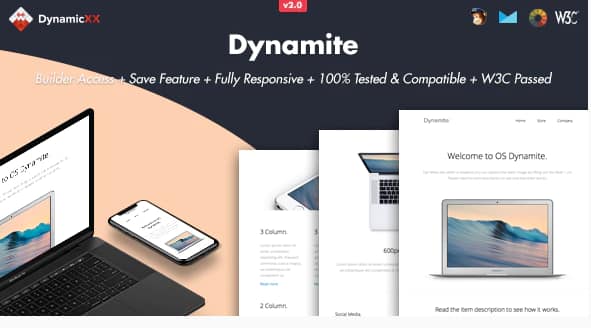 Dynamite - Responsive Email + Online