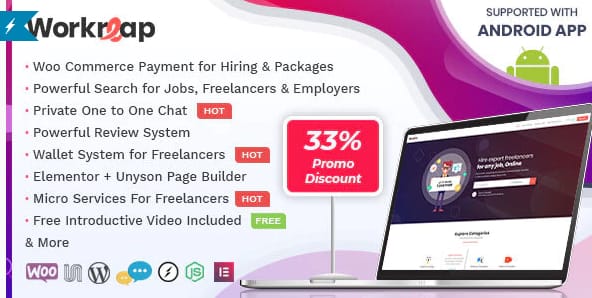 Workreap - Freelance Marketplace WordPress
