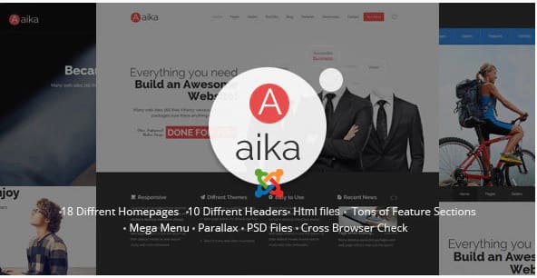 Aaika - Responsive Multipurpose Joomla