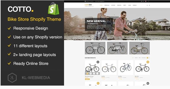 Cotto - Bike Store Shopify Theme