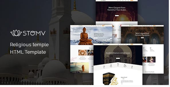 Stomv - Religious temple HTML