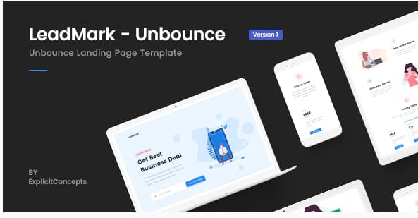 LeadMark - Lead Generation Unbounce
