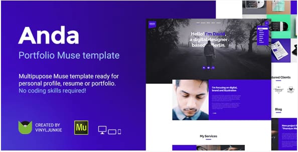 Anda - Creative Multipurpose Portfolio