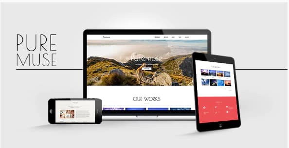 Puremuse - Clean Muse Template
