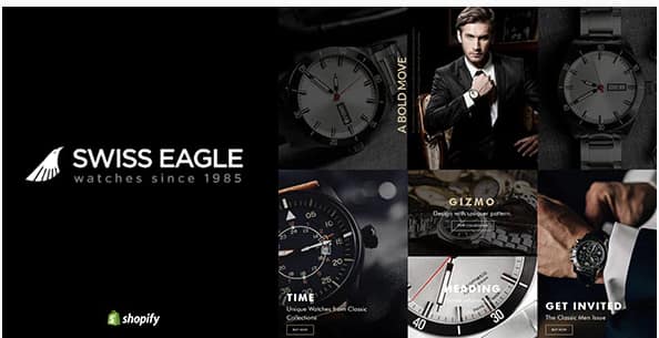 Swiss Eagle - Shopify Watch Store