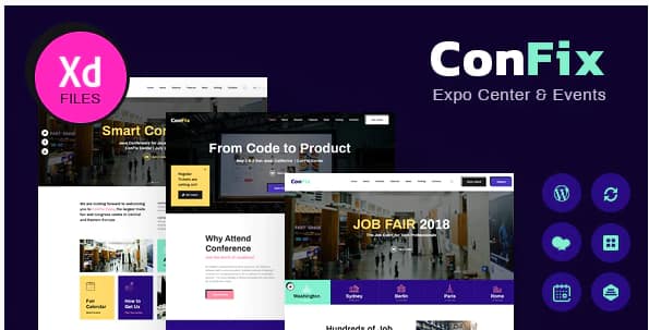 ConFix - Expo & Events WordPress Theme