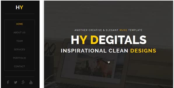 Hy - Creative Muse Template