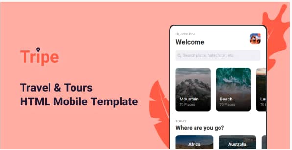 Tripe - Travel & Tour Mobile