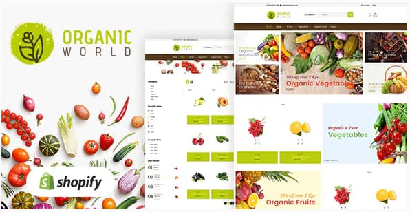 Organic Food Shopify Theme